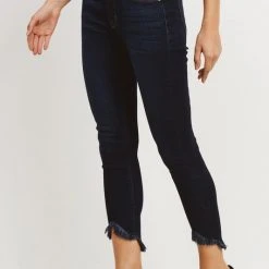 Just USA Denim Just USA Frayed Hem Skinny Jeans