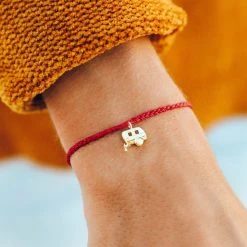 Pura Vida On The Road Charm Bracelet Red Jewelry