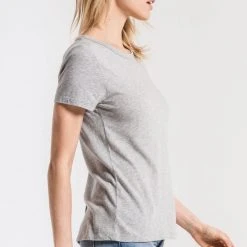 Summer SALE Z Supply 'The Perfect Crew' Tee - Heather Grey