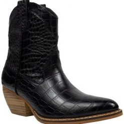 Purple Door Boutique Western Babe Black Cowgirl Boots