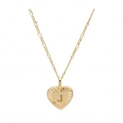 Bracha Jewelry Bracha Gold Heart Pendant Necklace