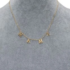 Bracha Jewelry Bracha Gold Mama Necklace New Arrivals