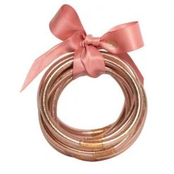 BuDha Girl BuDhaGirl Rose Gold All Weather Bangles