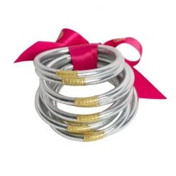 BuDha Girl BuDhaGirl Silver All Weather Bangles