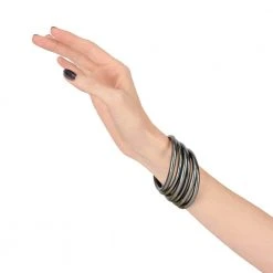 BuDhaGirl Graphite All Weather Bangles