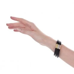 BuDhaGirl Black Three Kings All Weather Bangles New Arrivals