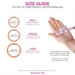 BuDhaGirl Thai Tea Three Kings All Weather Bangles BuDha Girl