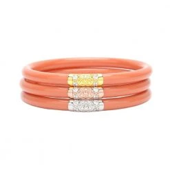 BuDhaGirl Thai Tea Three Kings All Weather Bangles BuDha Girl
