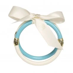 BuDhaGirl Yin Yang Turquoise Bangles