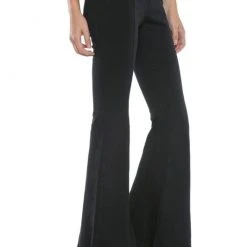 Purple Door Boutique Ladies' Cello Super Flare Black Denim Jegging