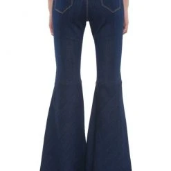 Purple Door Boutique Summer SALE Cello Super Flare Dark Denim Jegging