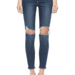 Purple Door Boutique Forever & Always Dark Denim Skinny Jeans Ladies'