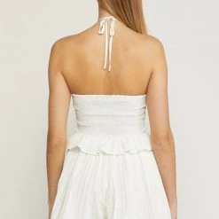 Purple Door Boutique Bridal Affairs White Romper