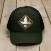 Southern Marsh 'Flying Duck' Trucker Hat- Dark Green Men's