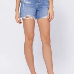Hidden Jeans Summertime Mom Denim Shorts
