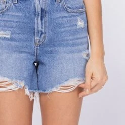 Hidden Jeans Summertime Mom Denim Shorts