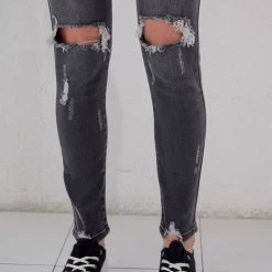 Kan Can Jeans Kan Can Light Black Skinny Jeans