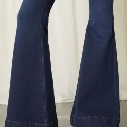 Kan Can Button Fly Super Flare Jeans Summer SALE