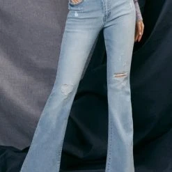 Kan Can Jeans New Arrivals Kan Can Light Flare Jeans