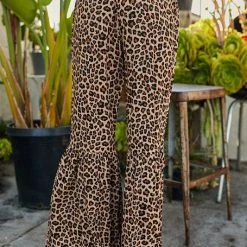 Purple Door Boutique Main Event Leopard Print Pants
