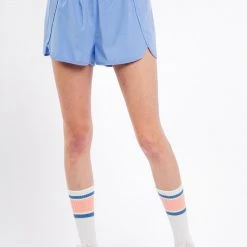 Purple Door Boutique Ladies' Active Babe Blue Shorts