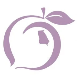 Peach State Pride 'Logo Decal' - Violet Accessories/Gifts