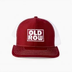 Old Row Mesh Back Hat - Maroon