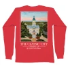 T-Shirts Peach State Pride 'Classic City' Long Sleeve - Red