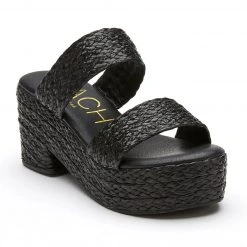 Matisse Ocean Ave Black Espadrille Sandals