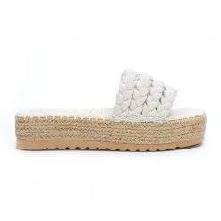 Matisse Pacific White Espadrille Sandals