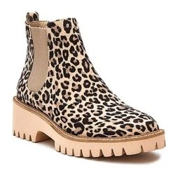 Shoes Matisse Preston Leopard Print Booties