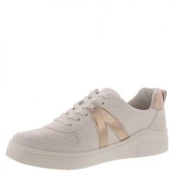 Mia Alta Rose Gold Platform Sneakers Shoes