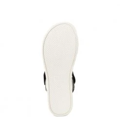 Mia Odelia Black Wedge Sandals