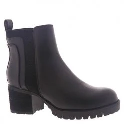 Mia Colten Black Ankle Booties