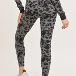 Mono B Athleisure Mono B Spotted Jacquard Leggings