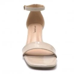 Purple Door Boutique Modern Strappy Nude Heels New Arrivals