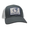 Peach State Pride 'Georgia Patch' Trucker Hat- Charcoal/Ash Grey