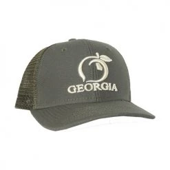 Peach State Pride 'Georgia Mesh Back' Trucker Hat- Olive Men's