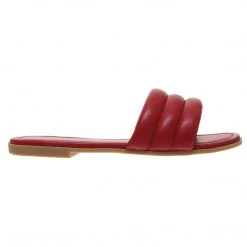 Purple Door Boutique Summer SALE Salon Red Slide Sandals