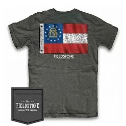 Fieldstone Outdoors Georgia Flag Short Sleeve T-Shirt T-Shirts