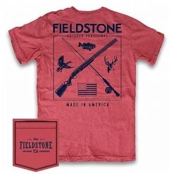 T-Shirts Fieldstone Outdoors Youth Hunting & Fishing Short Sleeve T-Shirt