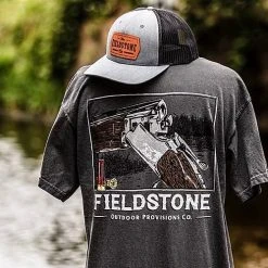 Fieldstone Outdoors Fieldstone Leather Patch Trucker Hat Hats