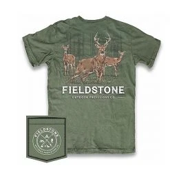 Fieldstone Outdoors Deer Herd Short Sleeve T-Shirt T-Shirts