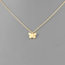 Purple Door Boutique Jewelry The Dainty Gold Butterfly Necklace