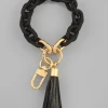 Purple Door Boutique Accessories/Gifts Black Chain Bracelet Keychain