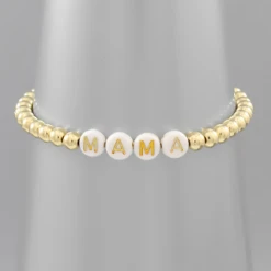 Purple Door Jewelry Mama Gold Ball Bracelet