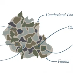 Peach State Pride Old School Fishing Hat Men's