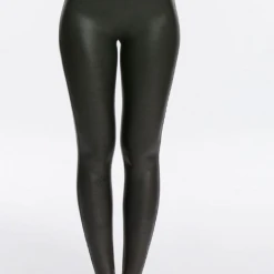 Spanx Faux Leather Black Leggings