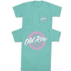 T-Shirts Old Row 'Rad Chicks' Short Sleeve - Chalky Mint