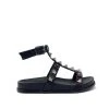 Shu Shop Dilsia Black Studded Sandals